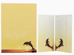 Stationery Dolphins Writing paper